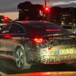 mercedes cla 2025 le foto spia a roma (18)