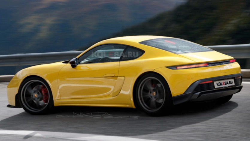 porsche cayman rear3