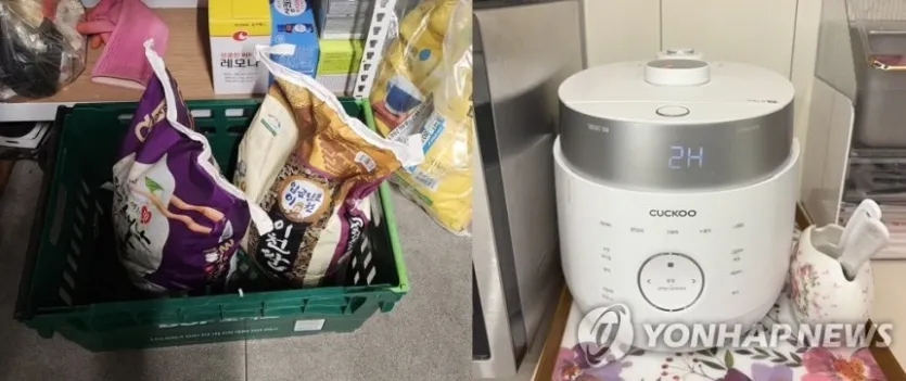 편의점에 도착한 따뜻한 마음들 (서울=연합뉴스) 최혜정 인턴기자 = SNS에 미담이 퍼지자 서울 강남구 신사동 